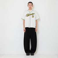 Men Barrel Cut Sweatpants - Black - SM2610184D