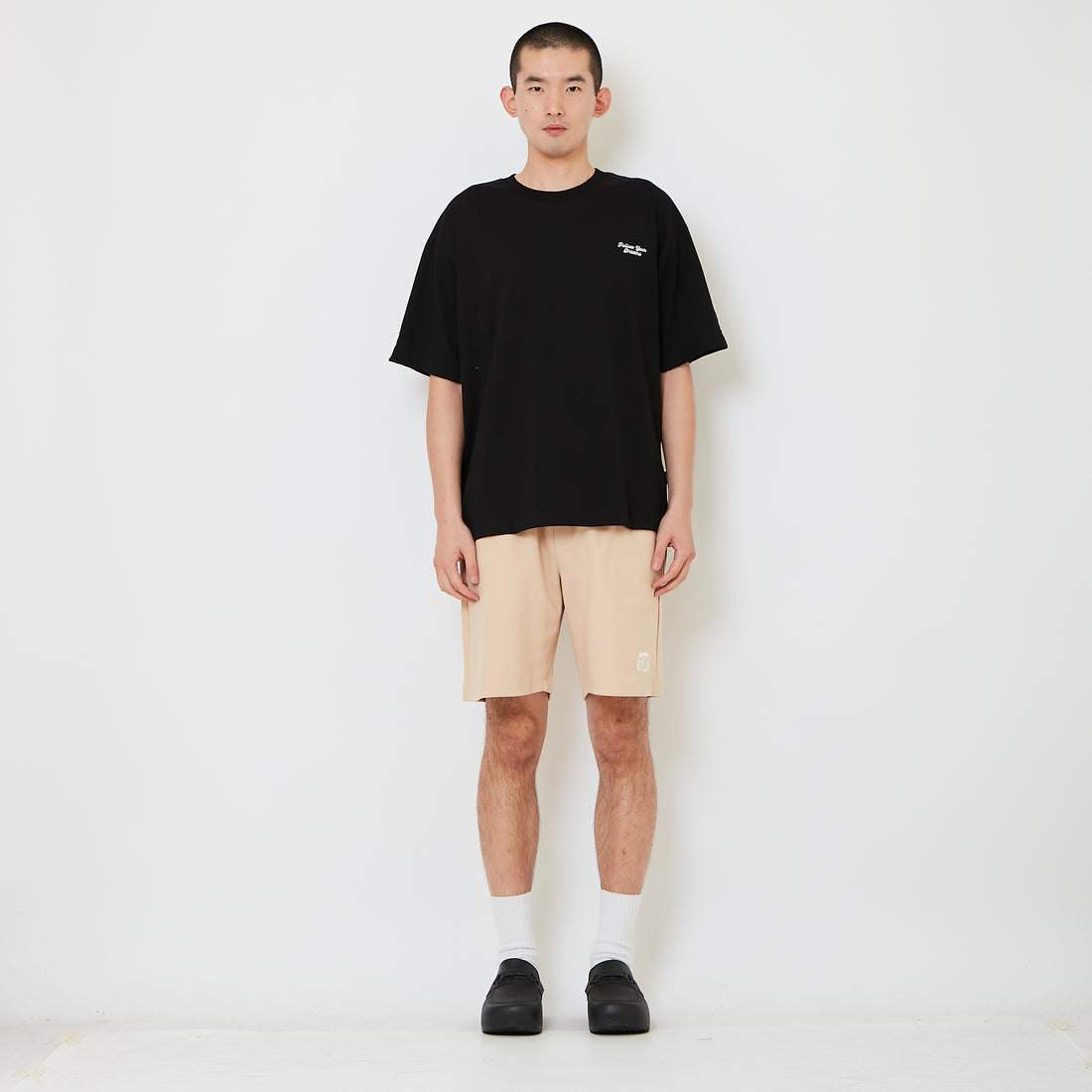 Men Sweat-Shorts - Beige - SM2610194B