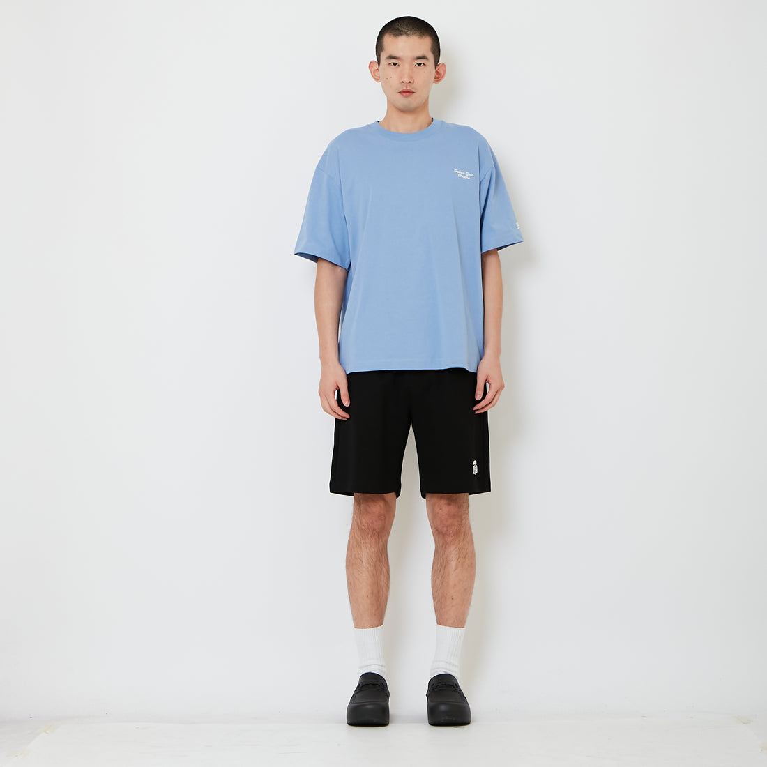 Men Sweat-Shorts - Black - SM2610194C