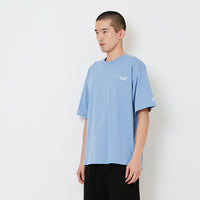 Men Embroidery Oversized Tee - Violet - SM2610200C