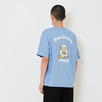 Men Embroidery Oversized Tee - Violet - SM2610200C