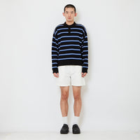 Men Twill Shorts - Off White - SM2610205A