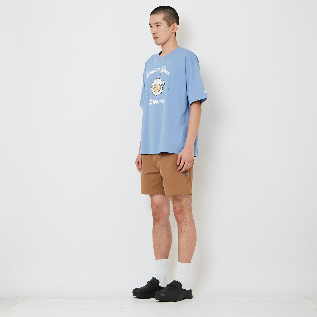 Men Twill Shorts - Khaki - SM2610205B