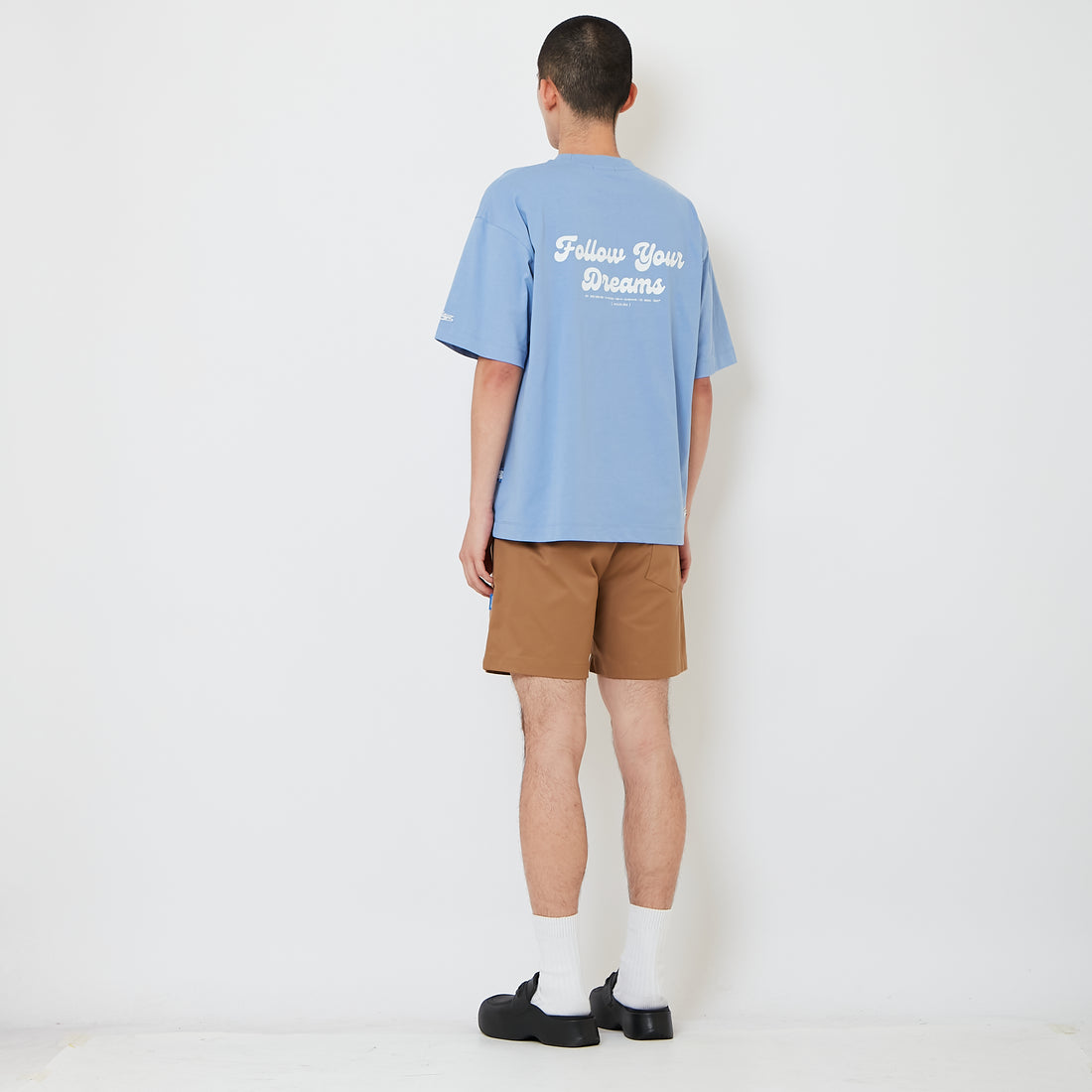 Men Twill Shorts - Khaki - SM2610205B