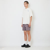 Men Twill Shorts - Dusty Purple - SM2610205C
