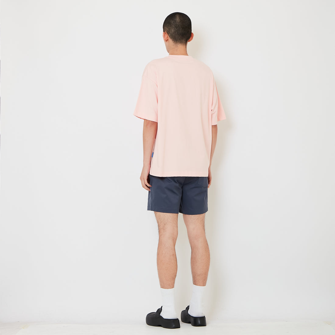 Men Twill Shorts - Blue - SM2610205D