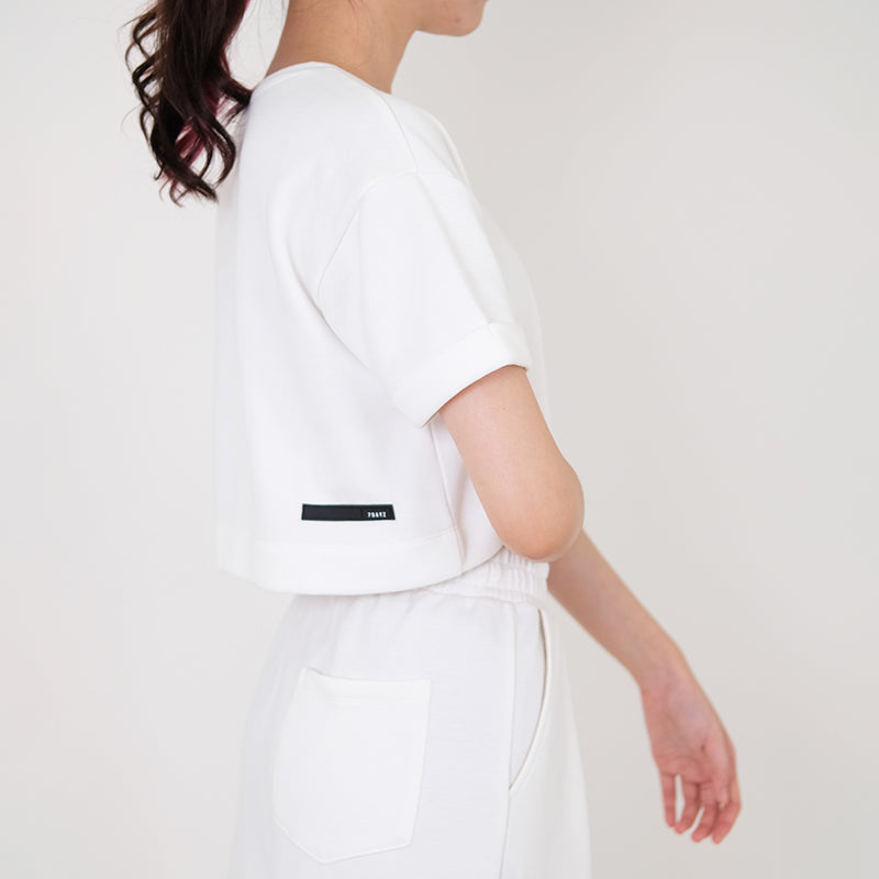 Women Pique Cropped Top - SW2307065