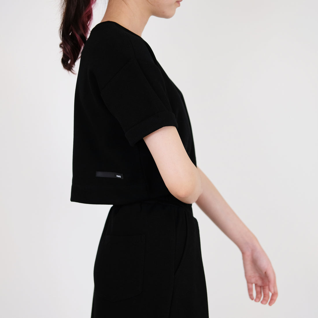 Women Pique Cropped Top - SW2307065