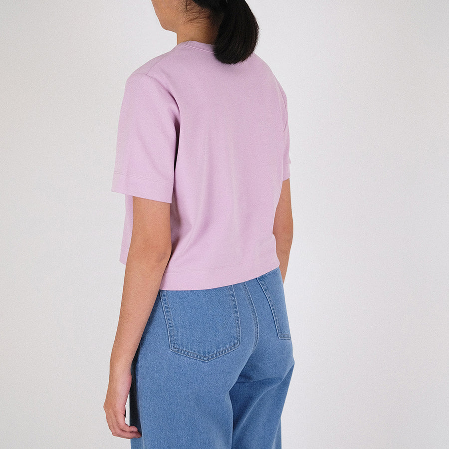 Women Cropped Top - Purple - SW2211558F