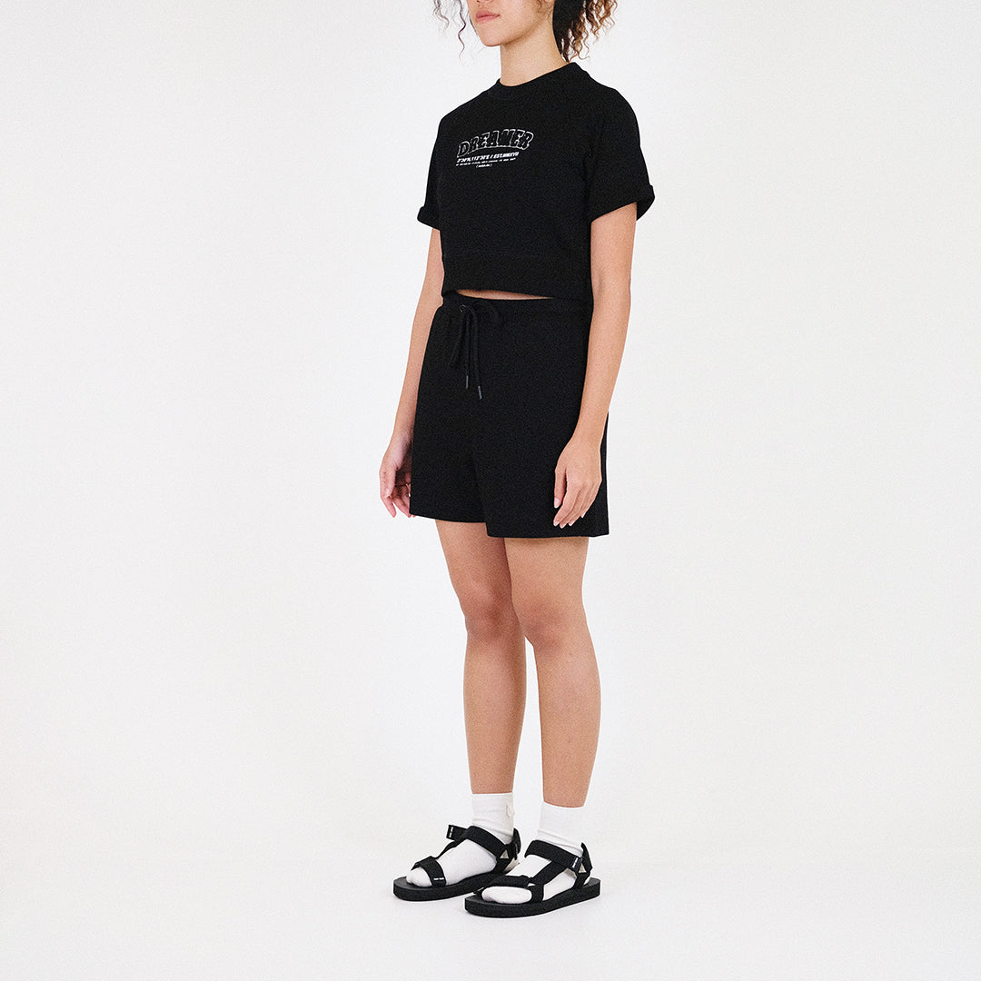 Women Raglan Sleeve Cropped Top - SW2305057
