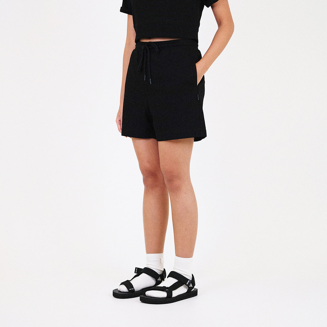 Women Elastic Waist Sweatshorts - SW2305138