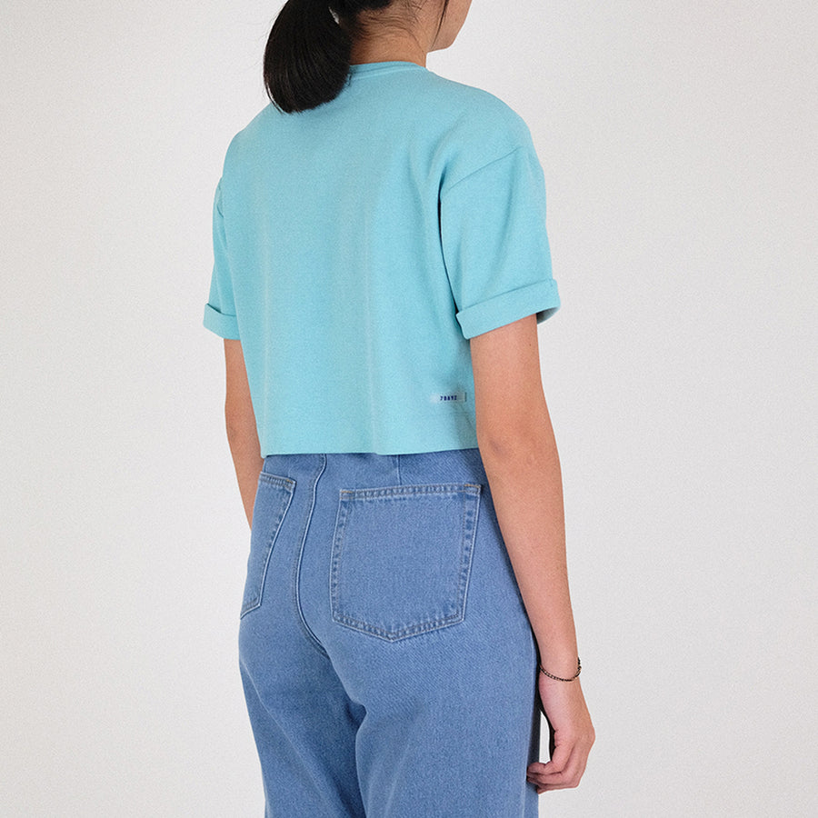 Women Pique Cropped Top - SW2307065