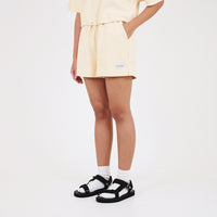 Women Pique Shorts - Yellow - SW2308095B