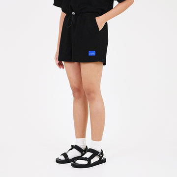 Women Pique Shorts - Black - SW2308095D