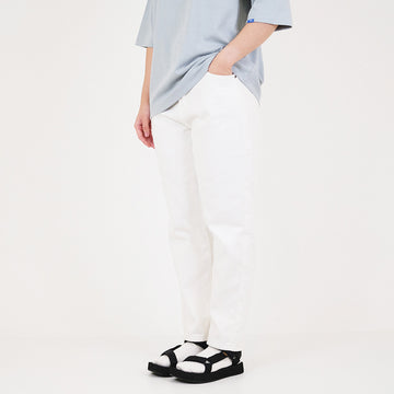 Women Mom Fits Jeans - Off White - SW2308098A