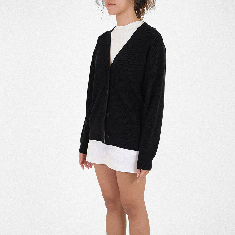 Women Cardigan - Black - SW2308105B