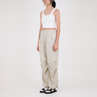 Women Nylon Pants - Khaki - SW2312182A