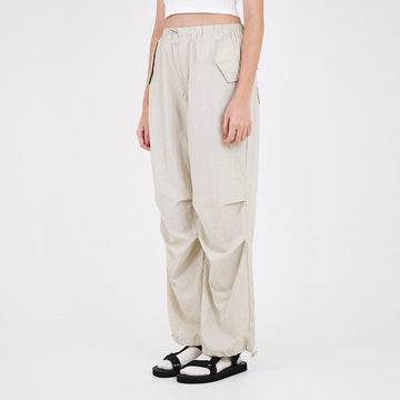 Women Nylon Pants - Khaki - SW2312182A