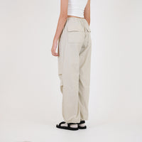 Women Nylon Pants - Khaki - SW2312182A