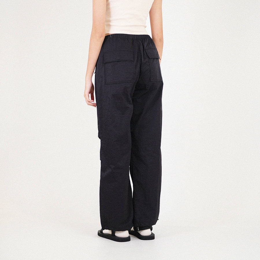 Women Nylon Pants - Black - SW2312182B