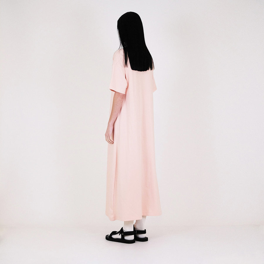 Women Maxi Dress - Light Pink - SW2310126B