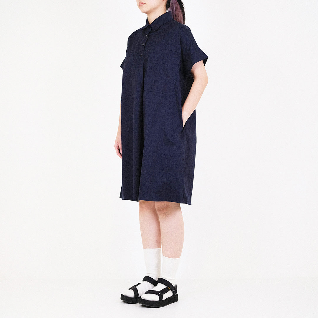 Women Midi Dress - Navy - SW2310132B