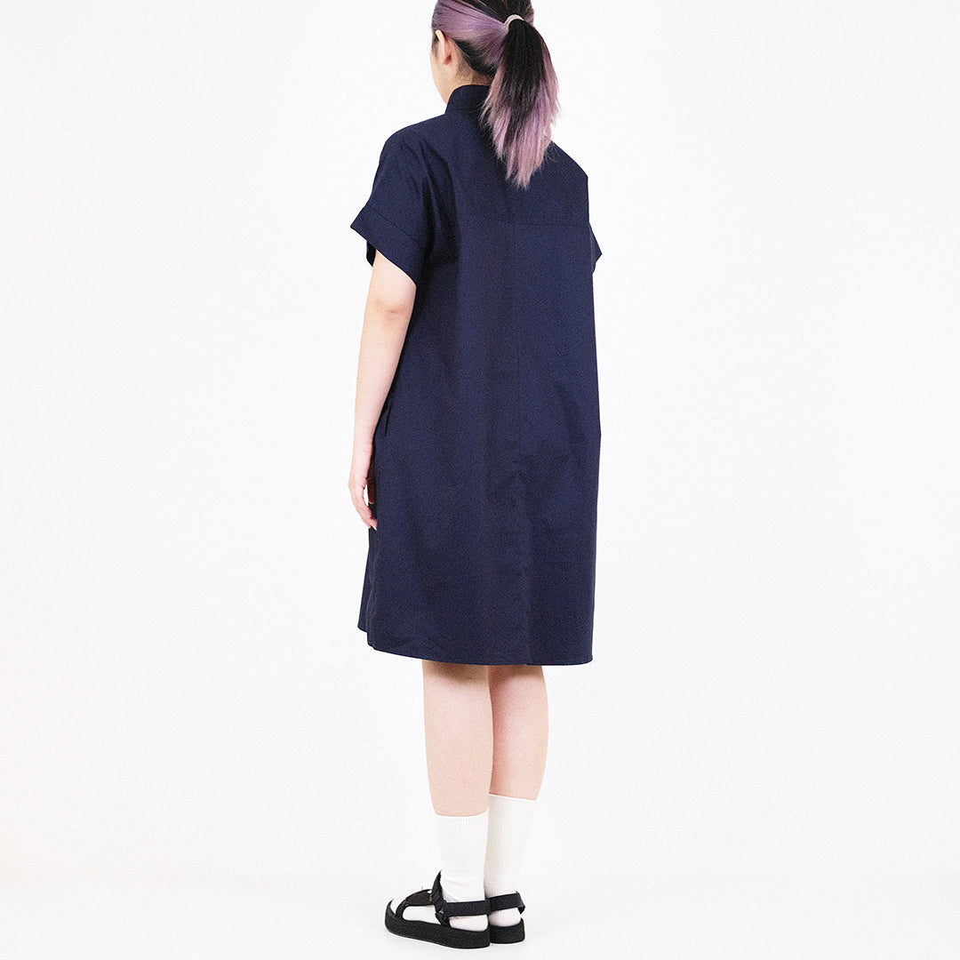 Women Midi Dress - Navy - SW2310132B
