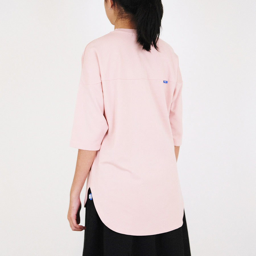 Women Oversized Top - Pink - SW2311147B