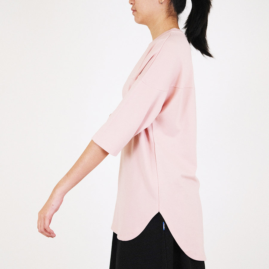 Women Oversized Top - Pink - SW2311147B