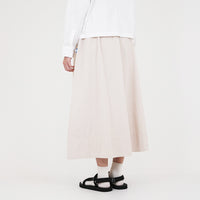 Women Maxi Flare Skirt - Beige - SW2311150A