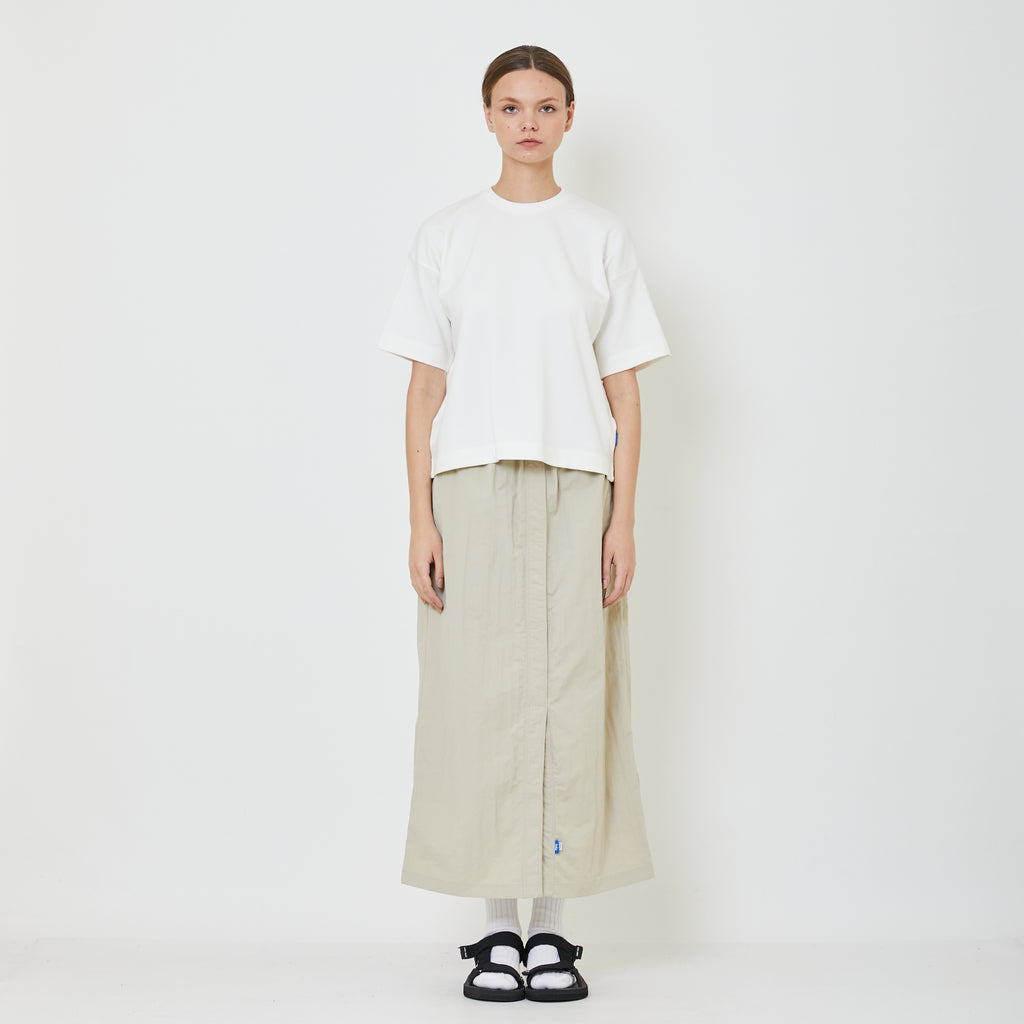 Women Nylon Skirt - Sand - SW2312171C