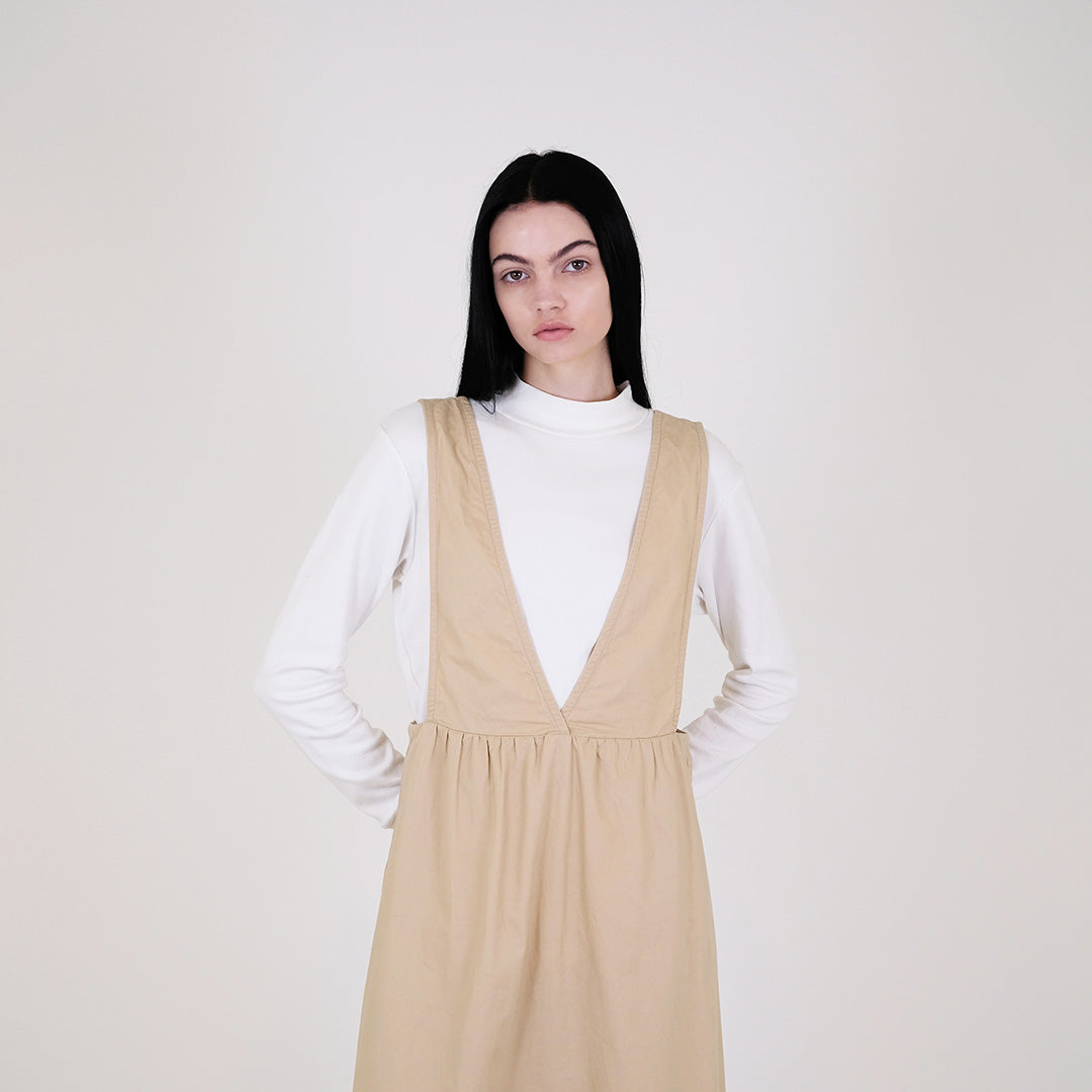 Women Dungaree - Khaki - SW2312174A