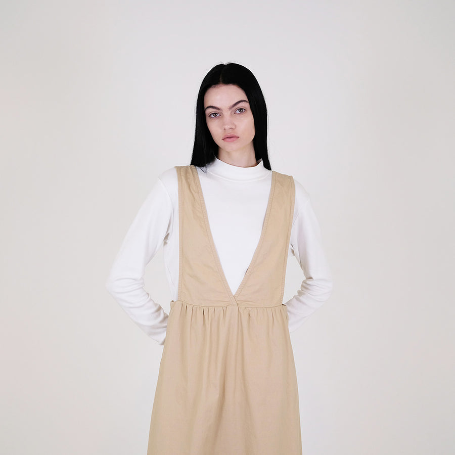 Women Dungaree - Khaki - SW2312174A