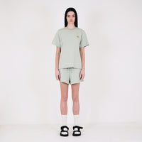 Women Elastic Waist Shorts - SW2401060