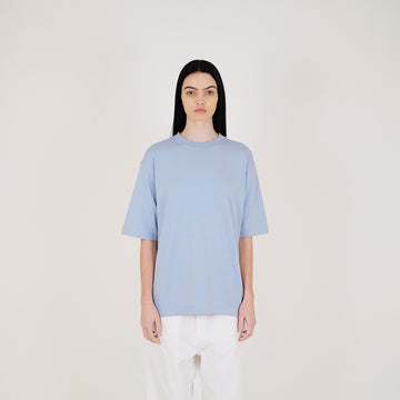 Women Essential Oversized Top - Dusty Blue - SW2401067B