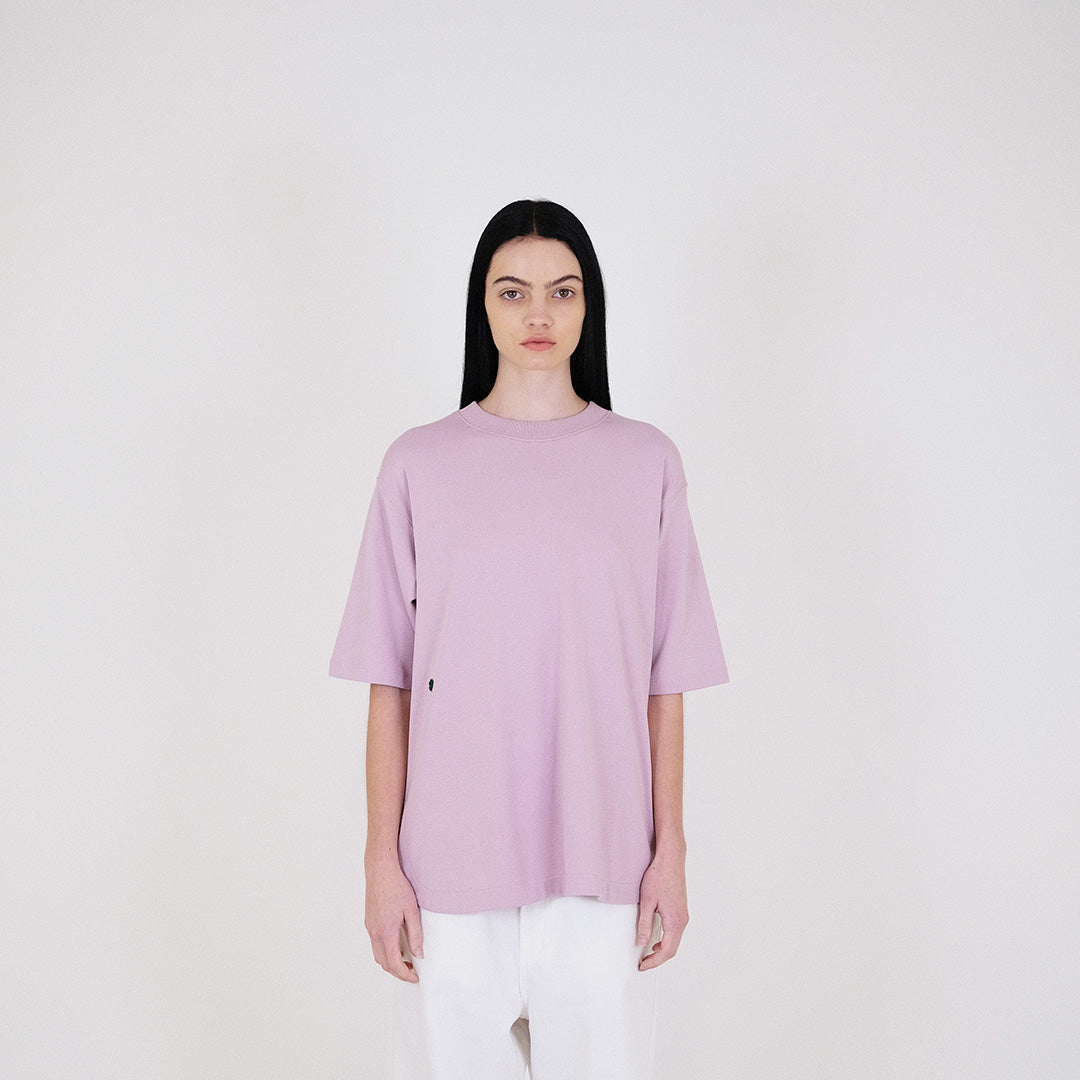 Women Essential Oversized Top - Dusty Purple - SW2401067C