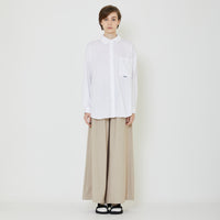 Women Oversized Shirt - Off White - SW2402034A