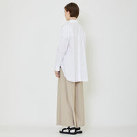 Women Oversized Shirt - Off White - SW2402034A
