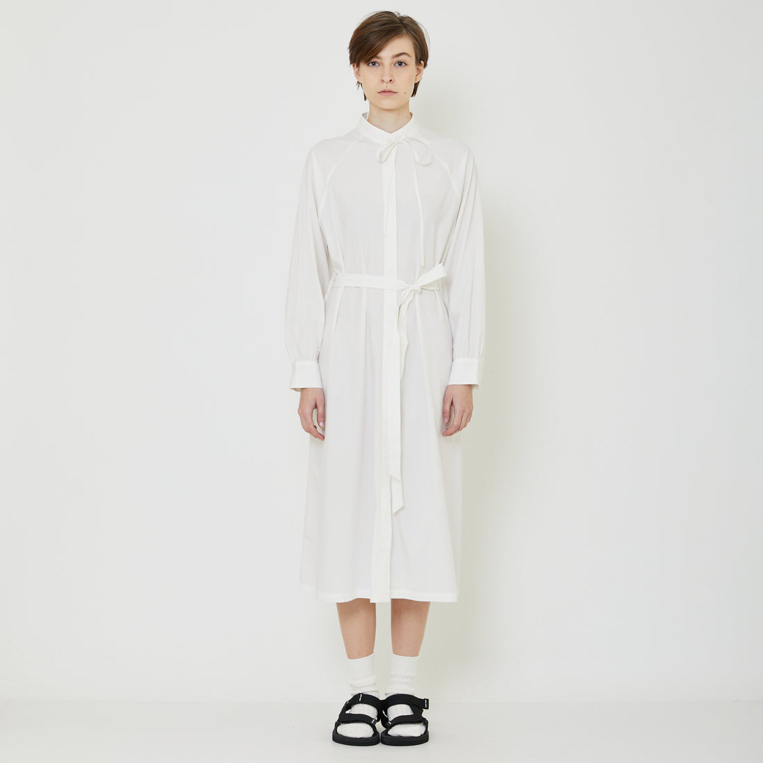 Women Maxi Dress - Off White - SW2402037A