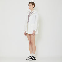 Women Nylon Jacket - Off White - SW2402039A