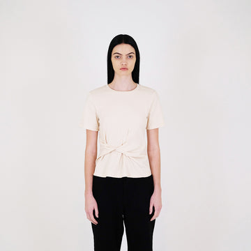 Women Twisted Top - Sand - SW2403045A