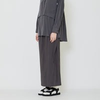 Women Maxi Wrapped Skirt - Grey - SW2403057B