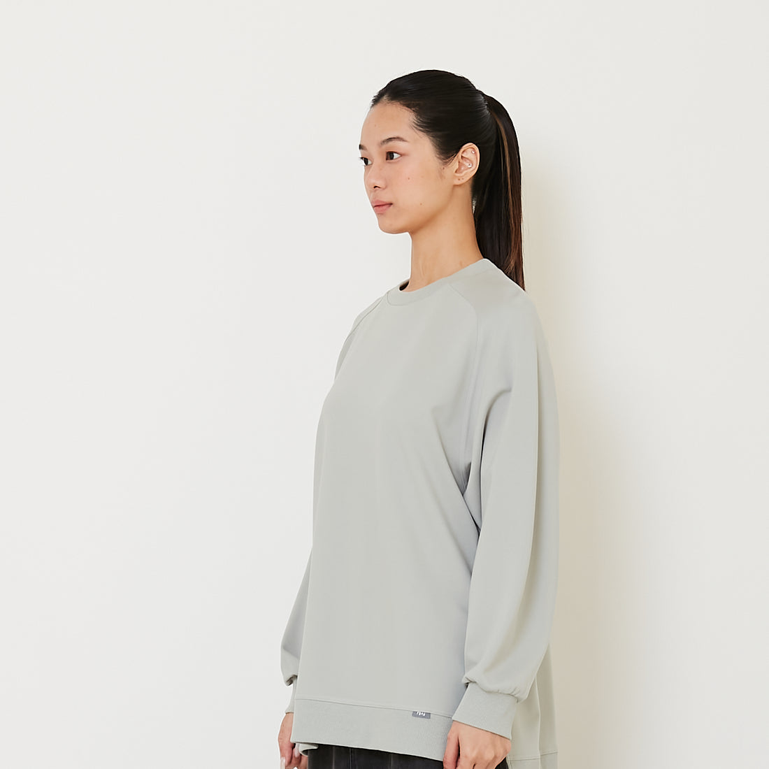 Women Raglan Sleeve Top - Light Green - SW2407083C