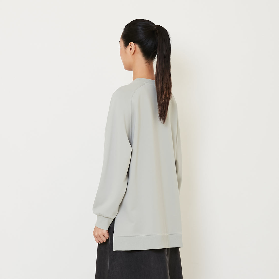 Women Raglan Sleeve Top - Light Green - SW2407083C
