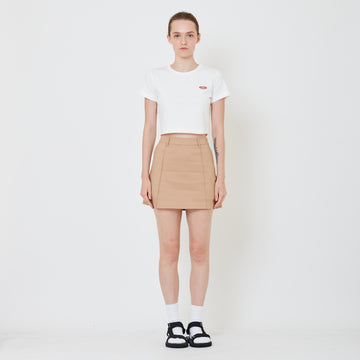 Women A-Line Skort - Khaki - SW2410172A