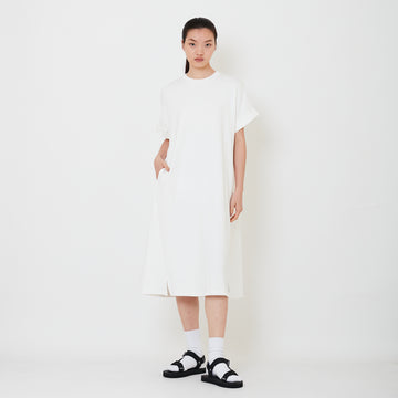 Women Combined Short Dress - Off White - SW2501005A