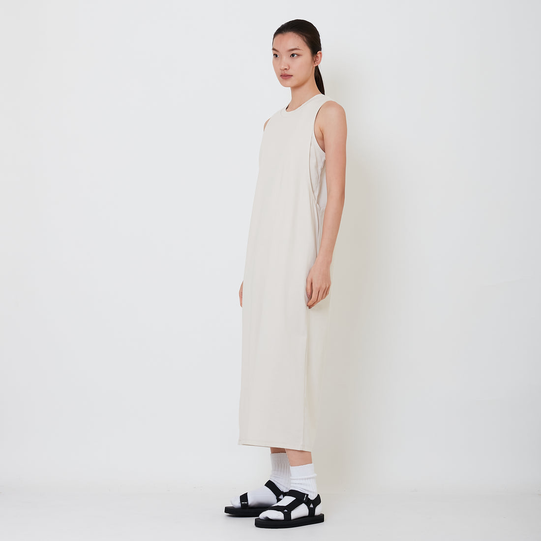 Women 2 in 1 Dress - Ivory - SW2501010A