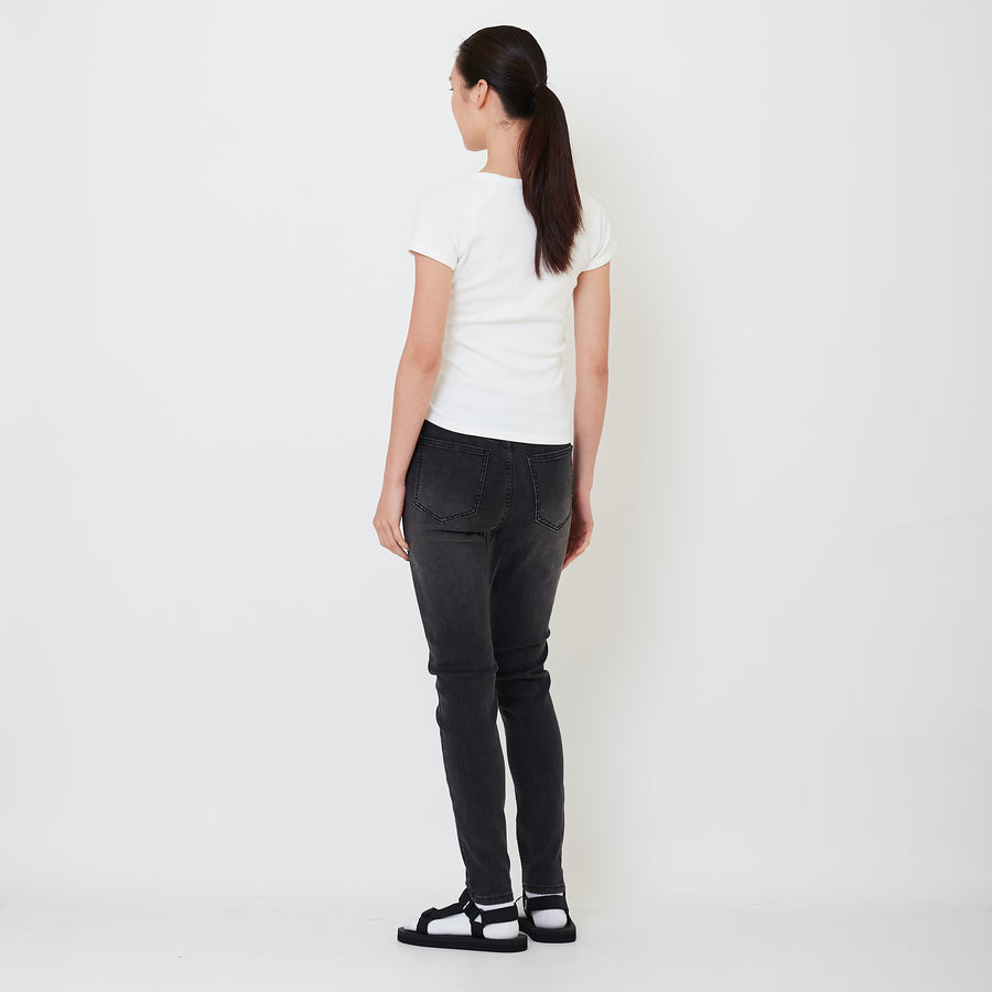 Women Skinny Jeans - Black - SW2501020B