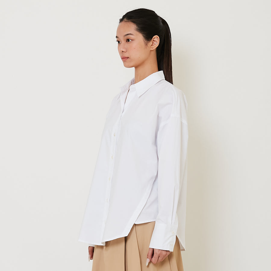 Women Oversized Shirt - Off White - SW2501024A