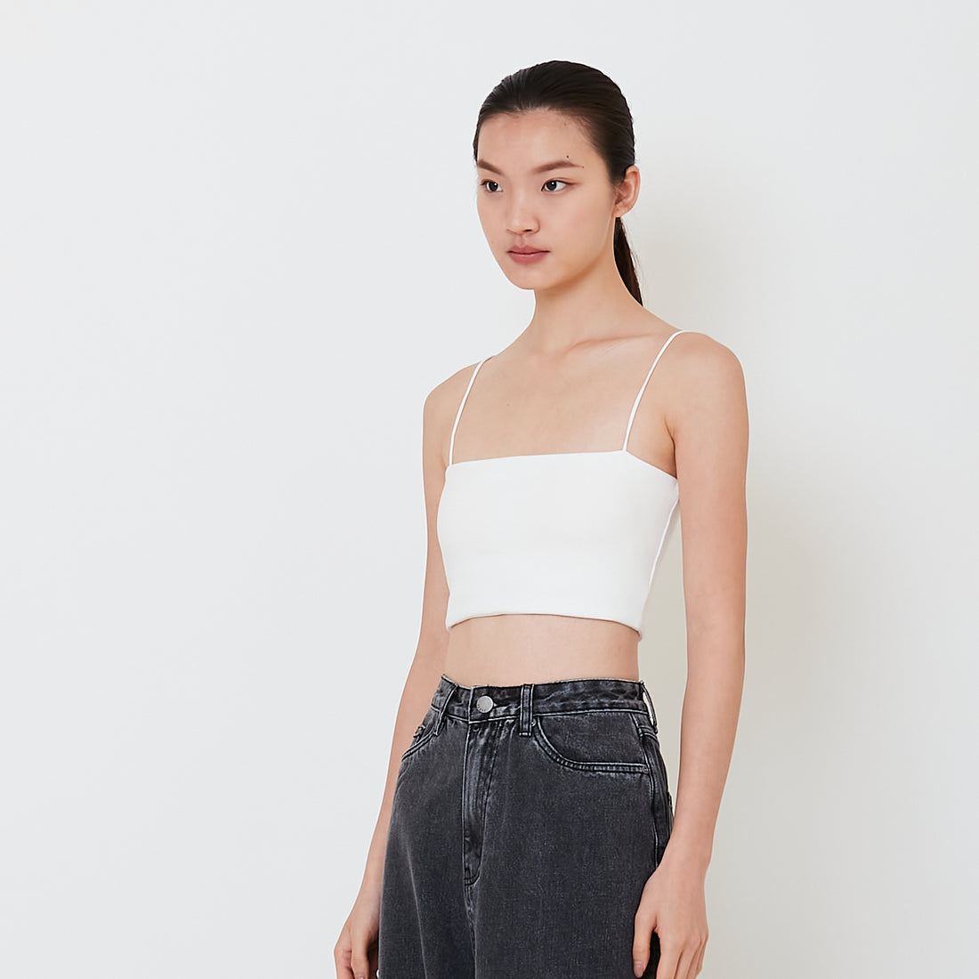 Women Padded Camisole - Off White - SW2501065A